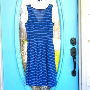 Sleeveless Striped Dress